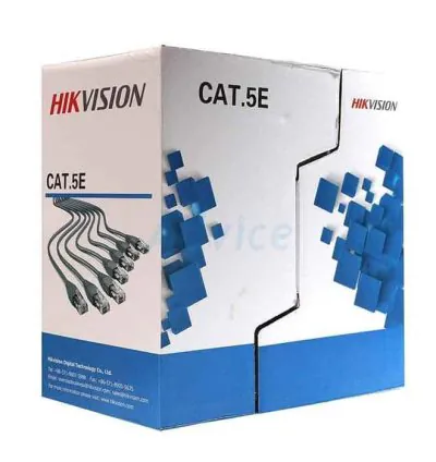 Cáp mạng Cat 5E Hikvision DS-1LN5EUEC0
