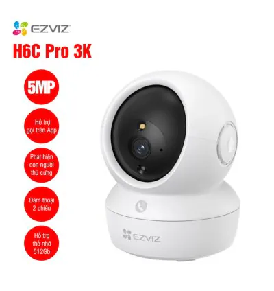 Camera WiFi quay quét EZVIZ H6C Pro 3K 5MP
