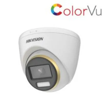 Camera HDTVI ColorVu 2MP HIKVISION DS-2CE72DF3T-FS