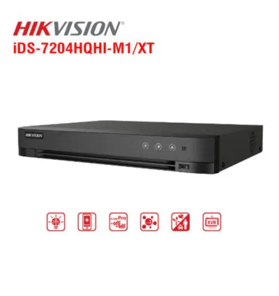 Đầu ghi 4 kênh Turbo ACUSENSE Hikvision iDS-7204HQHI-M1/XT