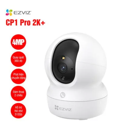 Camera WiFi quay quét thông minh EZVIZ CP1 Pro 2K+