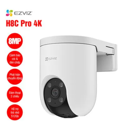 Camera WiFi EZVIZ H8C Pro 4K 8MP