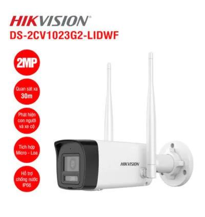 Camera IP Wifi 2MP HIKVISION DS-2CV1023G2-LIDWF
