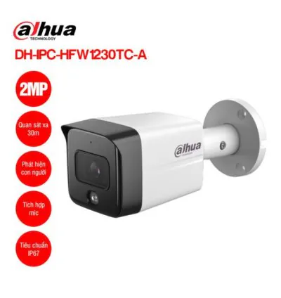 Camera IP 2MP DAHUA DH-IPC-HFW1230TC-A