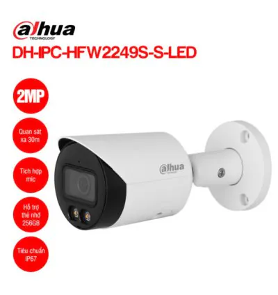Camera IP 2MP DAHUA DH-IPC-HFW2249S-S-LED