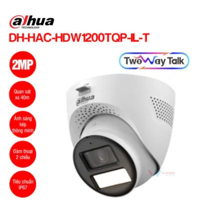 Camera HDCVI 2MP Dahua DH-HAC-HDW1200TQP-IL-T