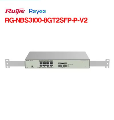 Layer 2 Smart Managed PoE Switch 8 Cổng RUIJIE RG-NBS3100-8GT2SFP-P-V2