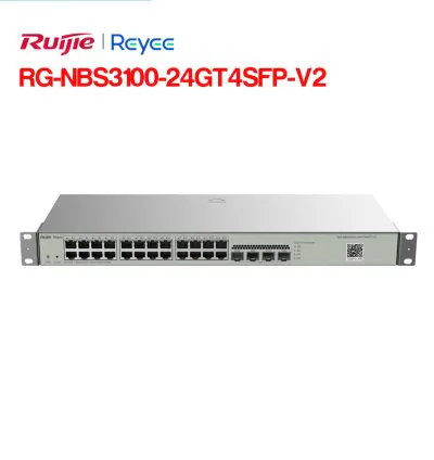 Layer 2 Smart Managed Switch 24 Cổng RUIJIE RG-NBS3100-24GT4SFP-V2
