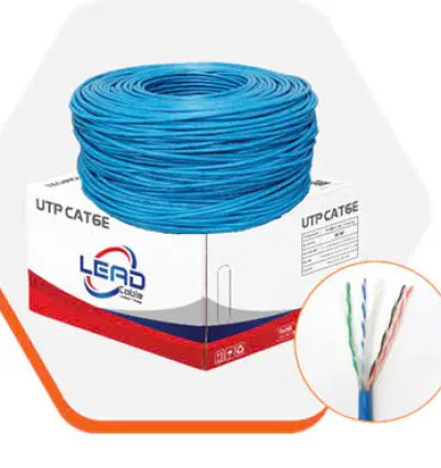 LEAD CABLE CAT.6E  UTP 25AWG